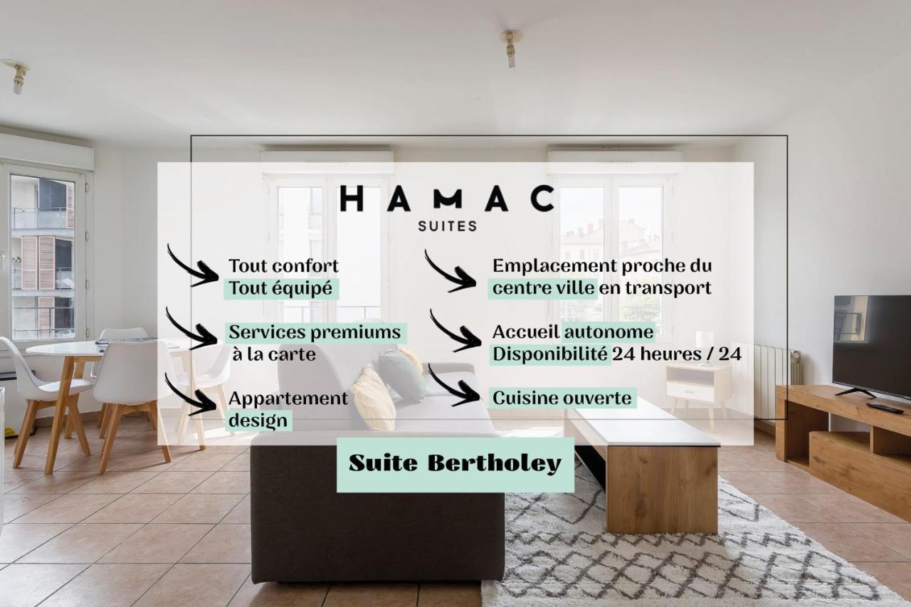 Hamac Suites - Studio Bertholey Oullins - 2People ภายนอก รูปภาพ